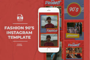 Fashion 90s Instagram Templates: A Strategic Tool for Modern Visual Storytelling
