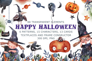 Happy Halloween - Watercolor Set
