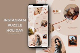 Instagram Puzzle Holiday Templates