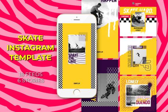Skate Instagram Templates: Streamlining Your Visual Content Creation