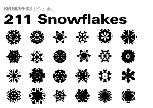 Snowflakes Bundle: Winter Design Made Easy